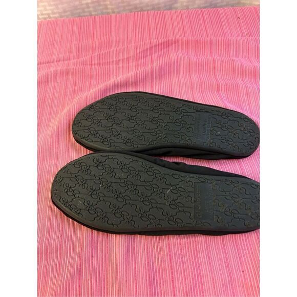 Black slippers large animal print large size 9 - Picture 2 of 3